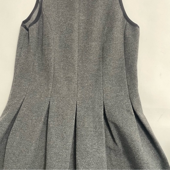 SHADES IF GREY BY MICAH COHEN charcoal and black flare dress - Picture 4 of 8